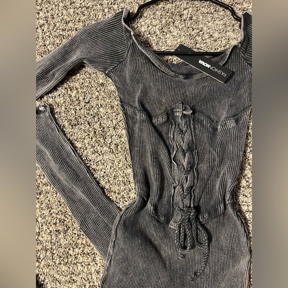 Memphis Ribbed Jumpsuit 🖤